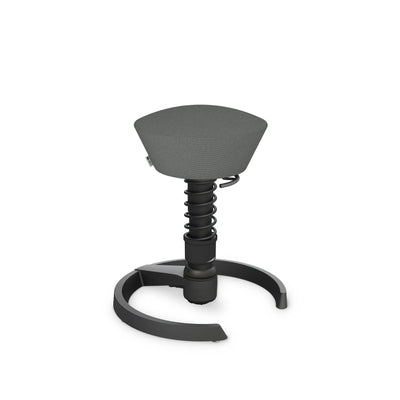 Aeris - Aeris Swopper - Secret Deal - Sitzhocker - Schwarz - Gleiter - Cura Gabriel - Grau Meliert - 123HomeOffice