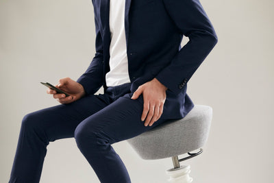 Aeris - Aeris Swopper - Secret Deal - Sitzhocker - Weiss - Rollen - Cura Gabriel - Grau Meliert - 123HomeOffice