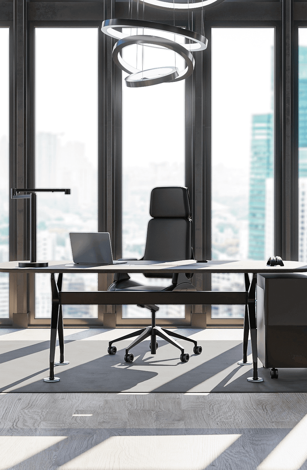 Interstuhl - Interstuhl Silver Black Edition 01 - Bürostuhl - 123HomeOffice