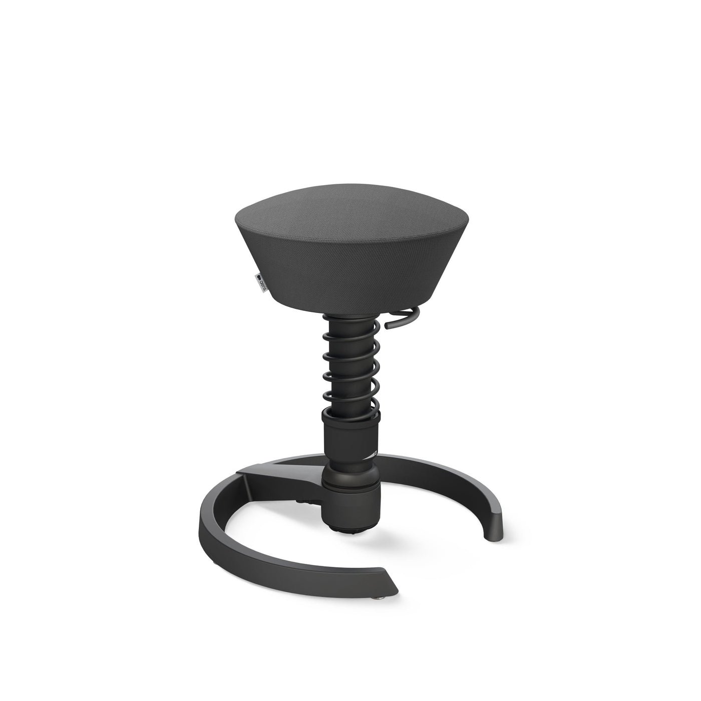 Aeris - Aeris Swopper Black Gleiter - Sitzhocker - Wollmischung (Select Gabriel) - schiefergrau - 123HomeOffice